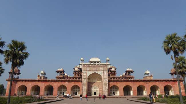 Das Mausoleum Akbars des Großen 