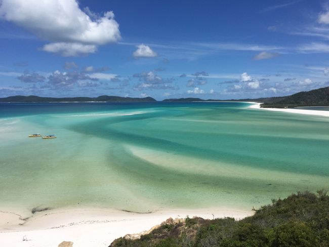 Cairns bis Brisbane - man ist das hübsch!