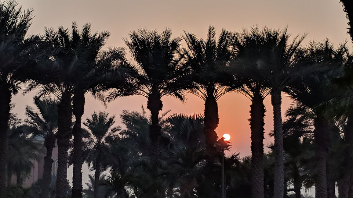 Sunset Atlantis the Palm