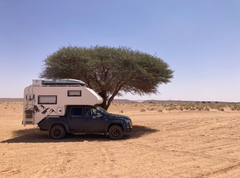 Off-road gjennom ørkenen