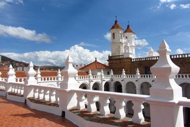 Sucre - ang puting lungsod ng Bolivia