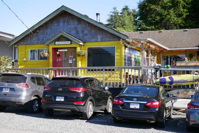 Unser Guesthouse in Tofino