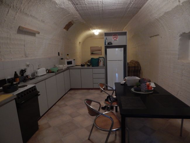 Our underground kitchen