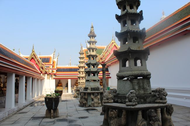 Wat Pho: Tempelanlage