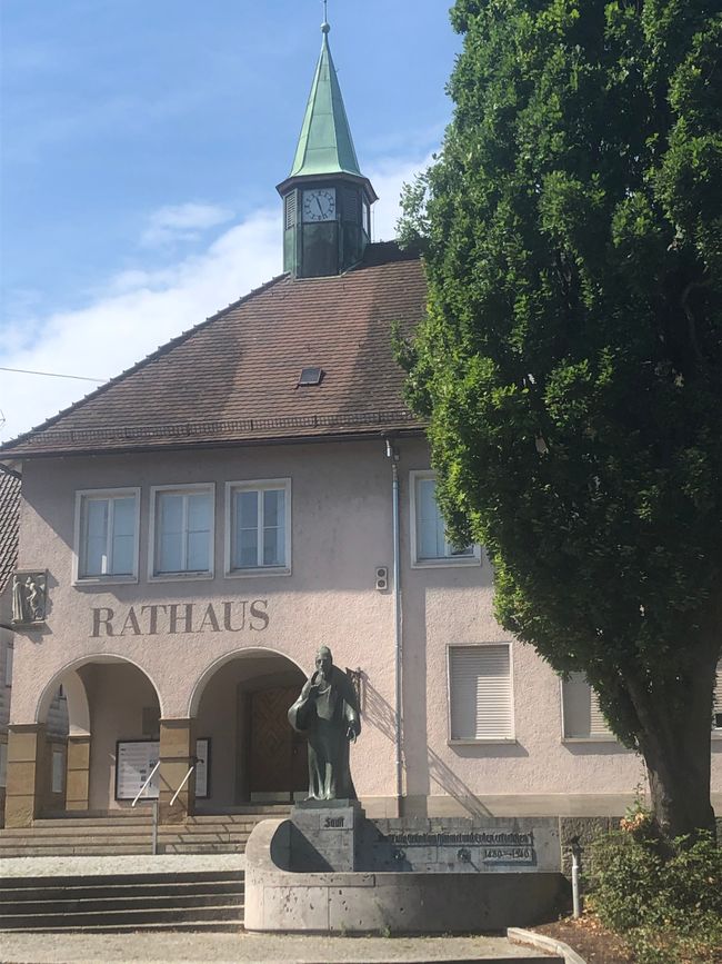The town hall of Knittlingen