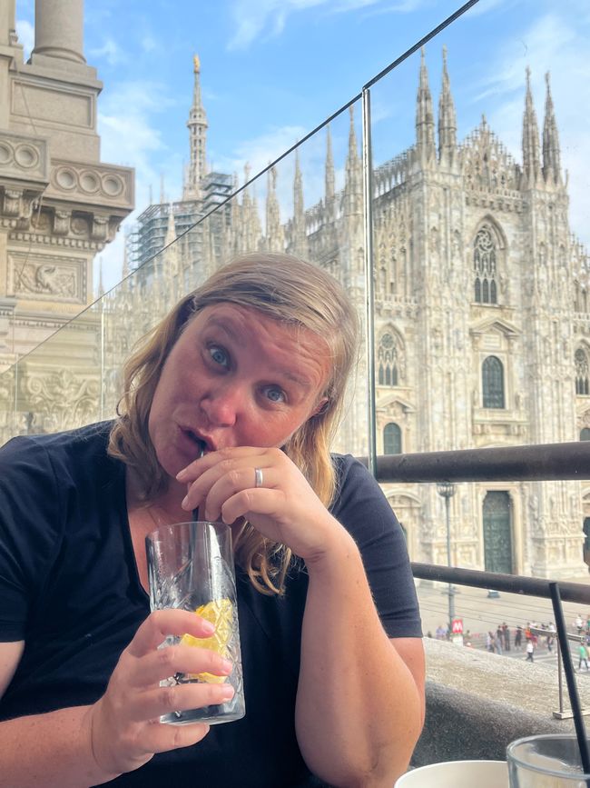 Milan - Cathedral, Opera, San Siro, mosquito bites, saying goodbye and much more