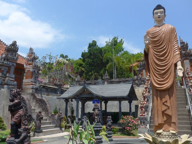 Buddha Kloster Brahmavihara Arama und Autopanne (Bali Teil 2)