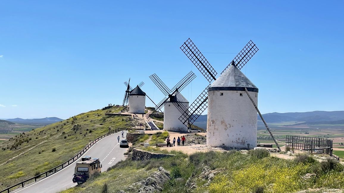 Die Windmühlen von Don Quijote