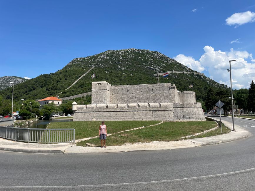 The defensive wall for the entire Peljesac Peninsula 