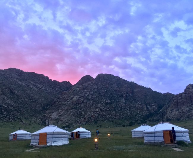 Yurt Camp No. 5 in Khangai Mountains
