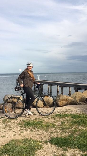 Sonne, Strand, Fahrradtouren & Umzug