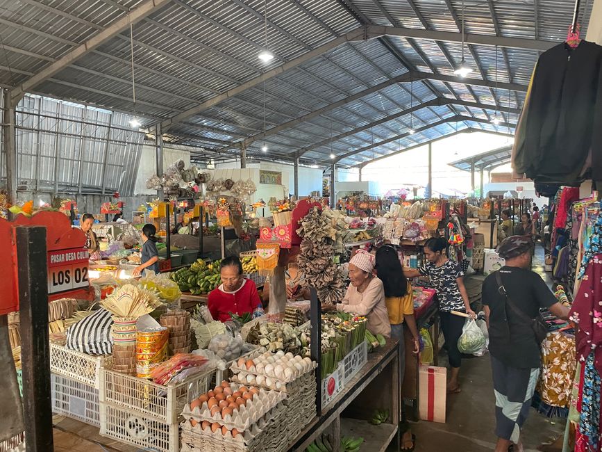 Pasar pagi, kulinari petang