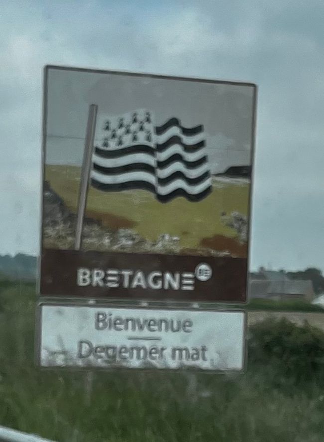 Von Mt. Saint Michel in die Bretagne