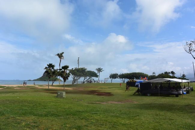 Kailua - Malaekahana Beach: Unaussprechlich diese Namen!