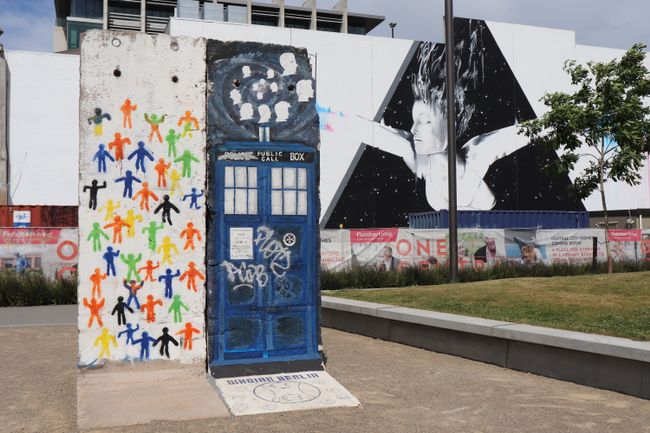 Berliner Mauer in Christchurch