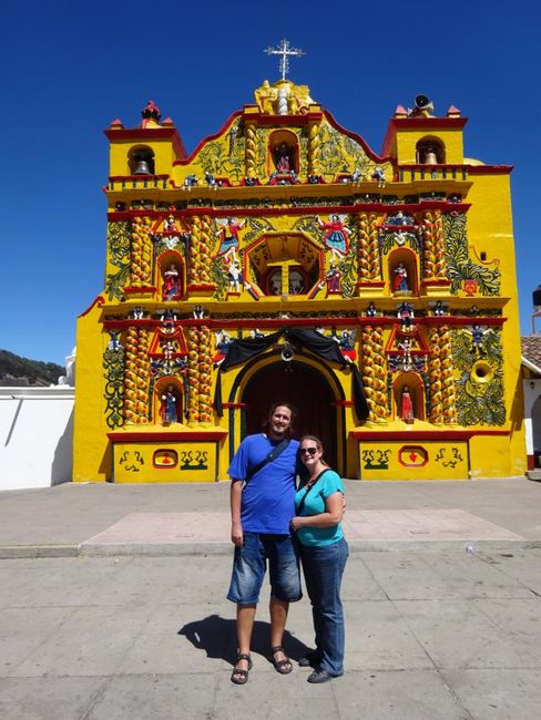 Berühmte Kirche San Andres Xecul