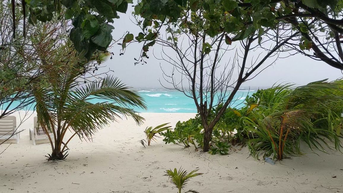 Malediven Tag 12 - Sturm im Paradies!!!