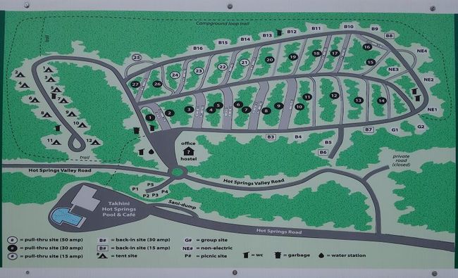 Takhini Hot Springs Campground