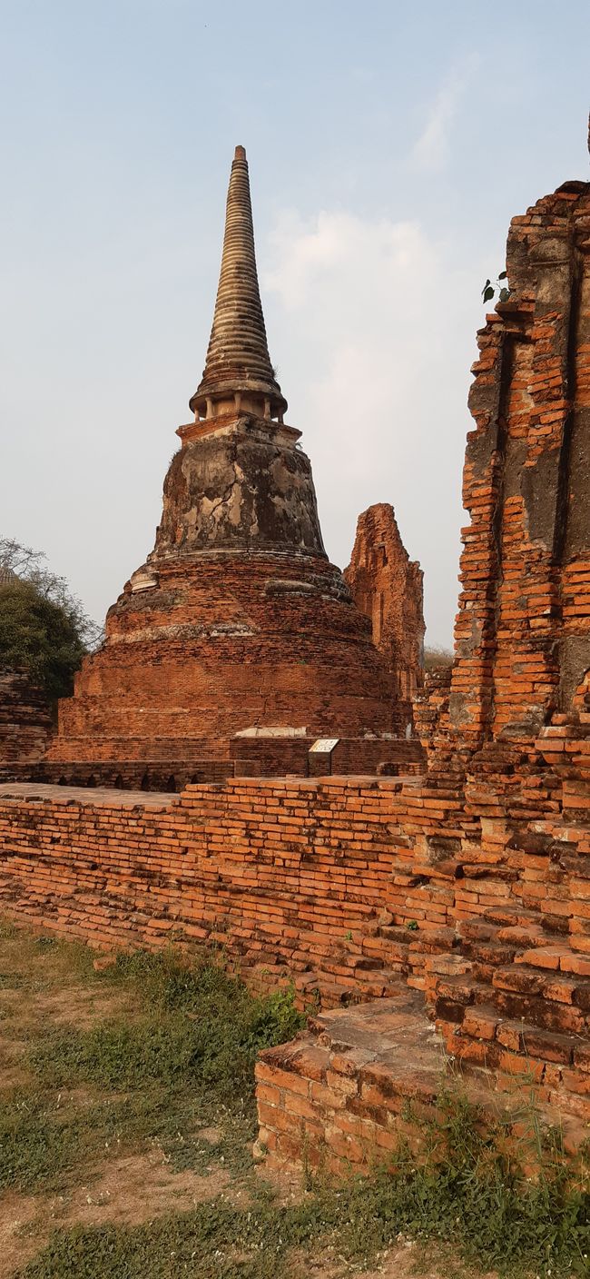 alte historische Tempel Stupas und Prangs