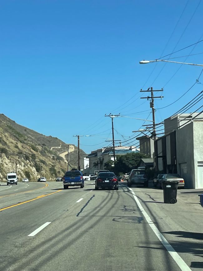 Pacific Coast Highway von Santa Barbara bis Los Angeles (Venice Beach)