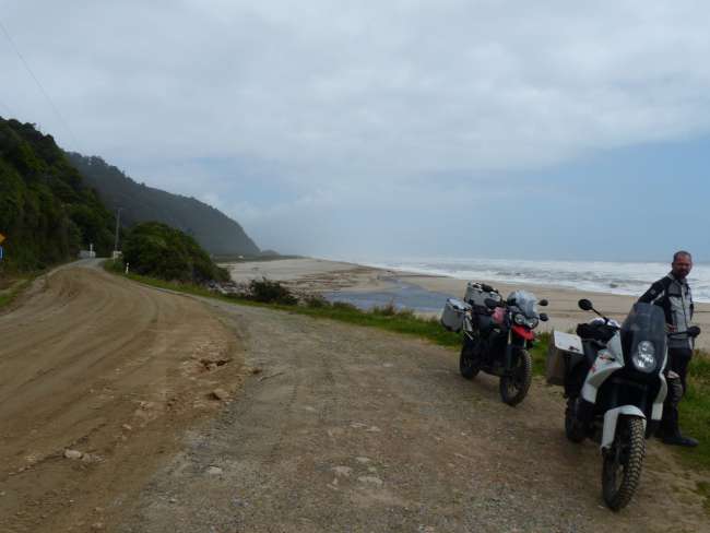It gets rough and lonely north of Karamea