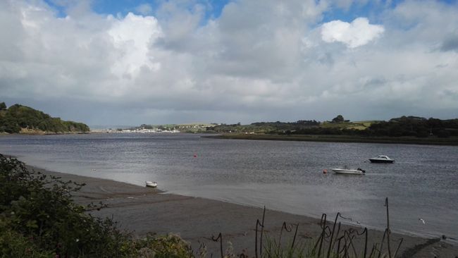 Instow appears on the other side of the river