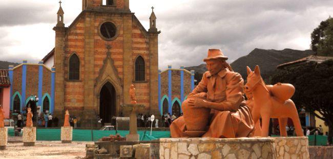 Artesanía en Raquira