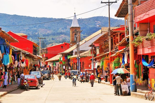 Artesanía en Raquira