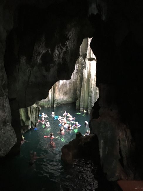 The cave swimmers