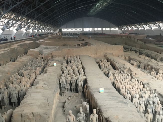 The terracota army of Xi‘an