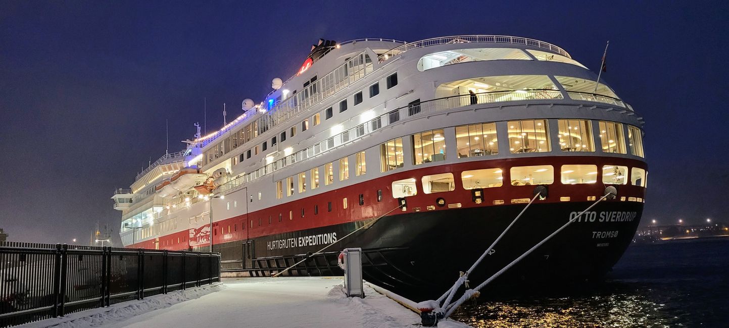 Hurtigruten Otto Sverdrup
Hamburg-Nordkapp-Hamburg
19.Januar 2022