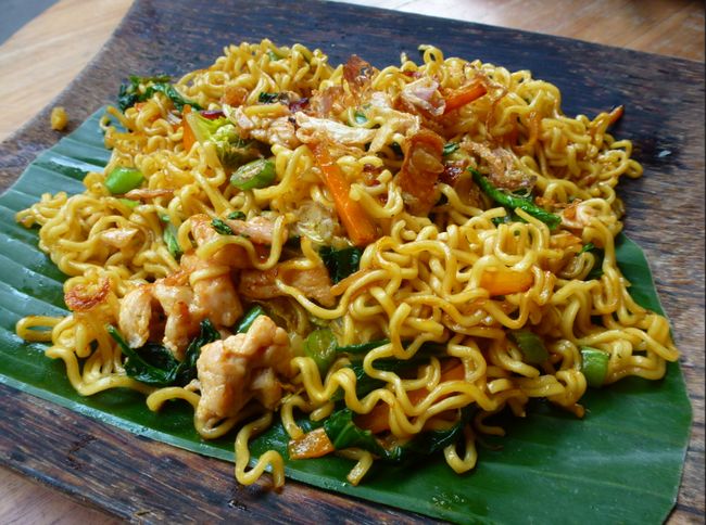 Delicious Mie Goreng at Warung Krisna, Ubud