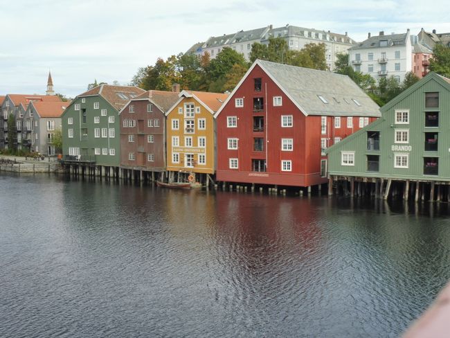 View from the bridge over Bakklandet