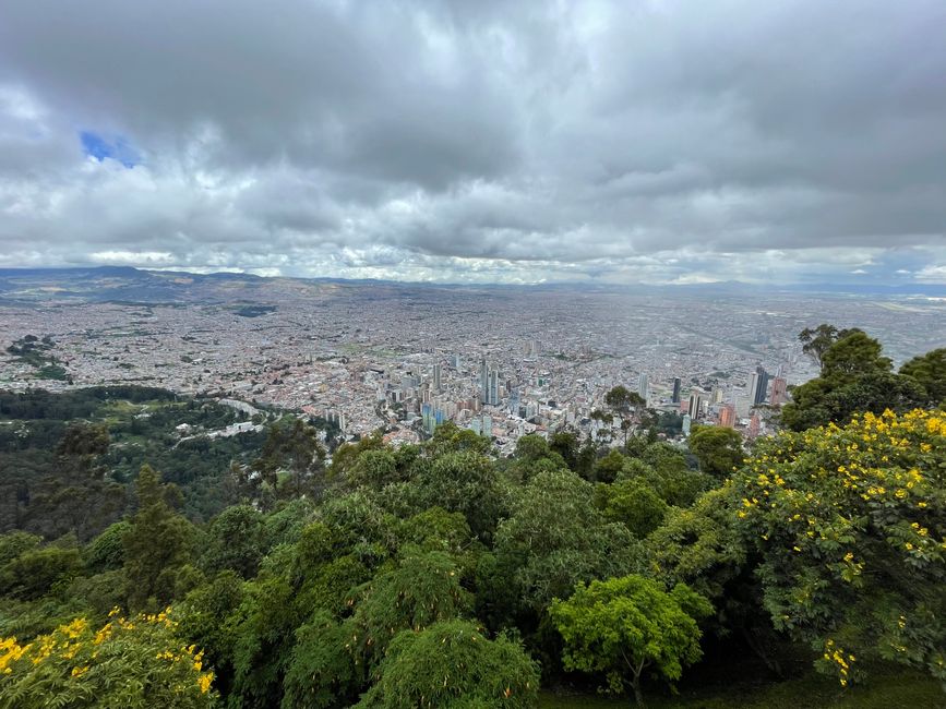 Aussicht auf Bogotá