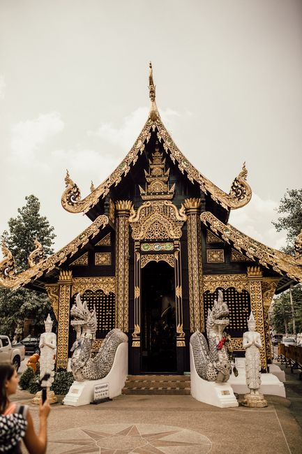 Buddistischer Tempel in Chiang Mai