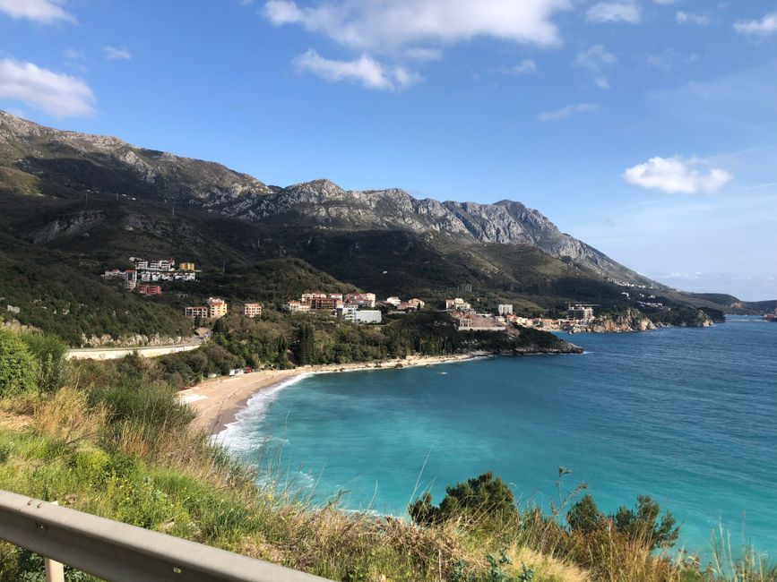Finally sea in sight - Montenegro