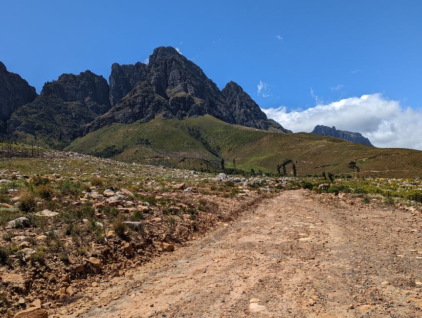 Biken im Jonkershoek Nature Reserve