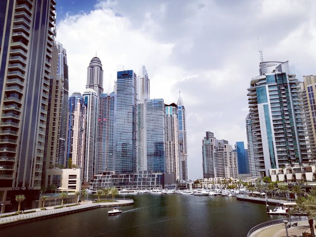 Marina District with its skyscrapers
