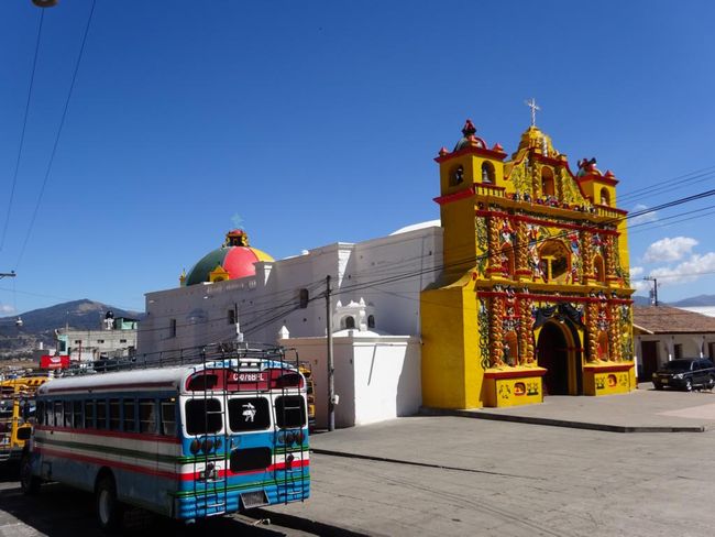 Berühmte Kirche San Andres Xecul