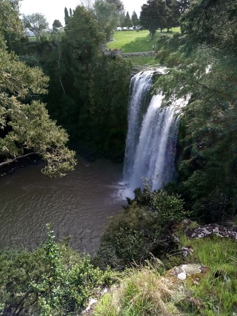 Otuihau Falls from above