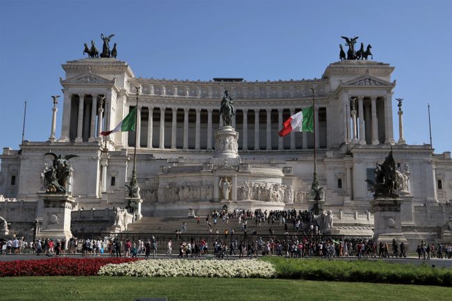 The National Monument for Victor Emmanuel II