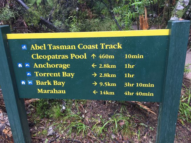 03/02/2017 - एबेल तस्मान राष्ट्रीय उद्यान में लंबी पैदल यात्रा और नाव यात्रा