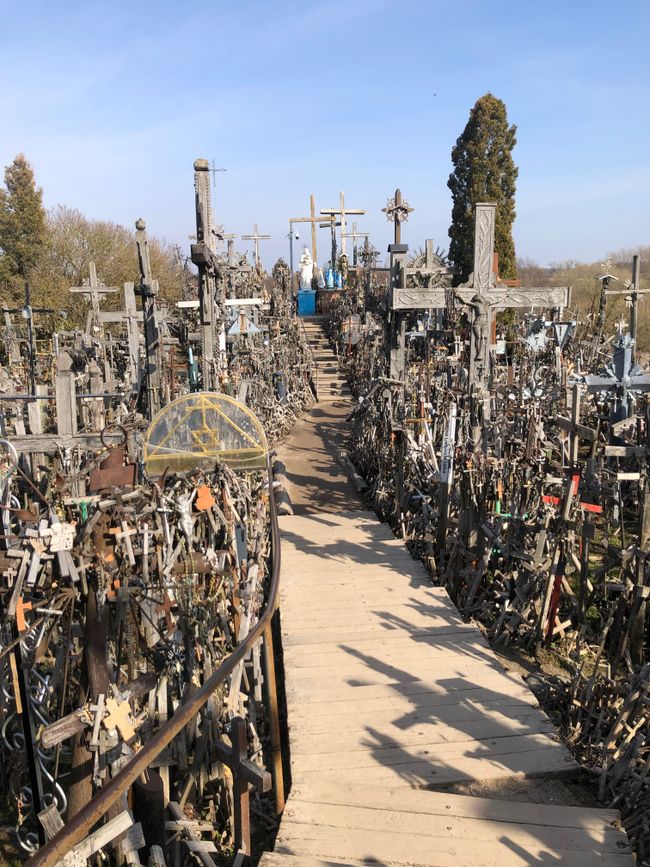 Riga and Hill of Crosses