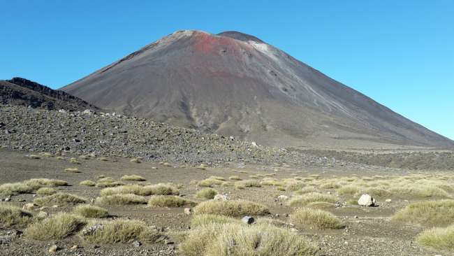 Volcano cone in Tongariro NP