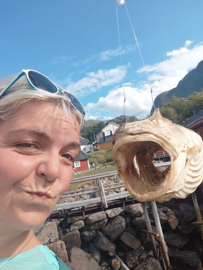There is also dried fish in Å