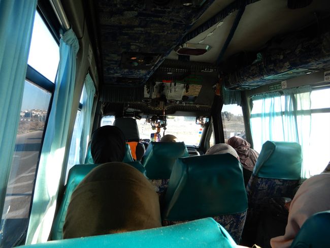 Back to the comfort zone: on the bus to Bethlehem
