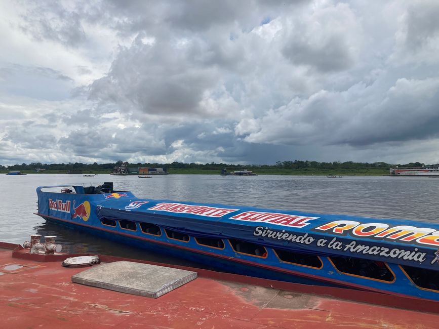 Unser Boot nach Iquitos