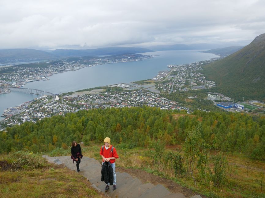 Sherpatreppe in Tromsø und der Weg zum Jøkelfjord