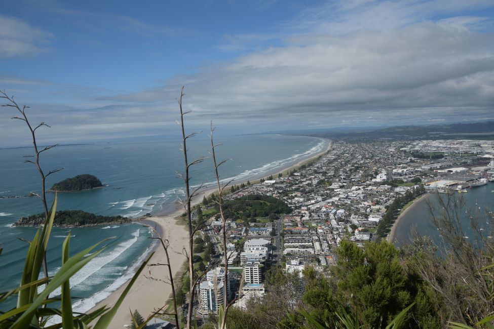Mt.Maunganui - View of the town