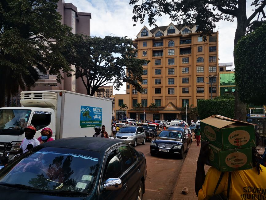 Tag 25 & 26, 14. und 15. Mai 2021: Kampala City & Relaxen in der Villa Kololo